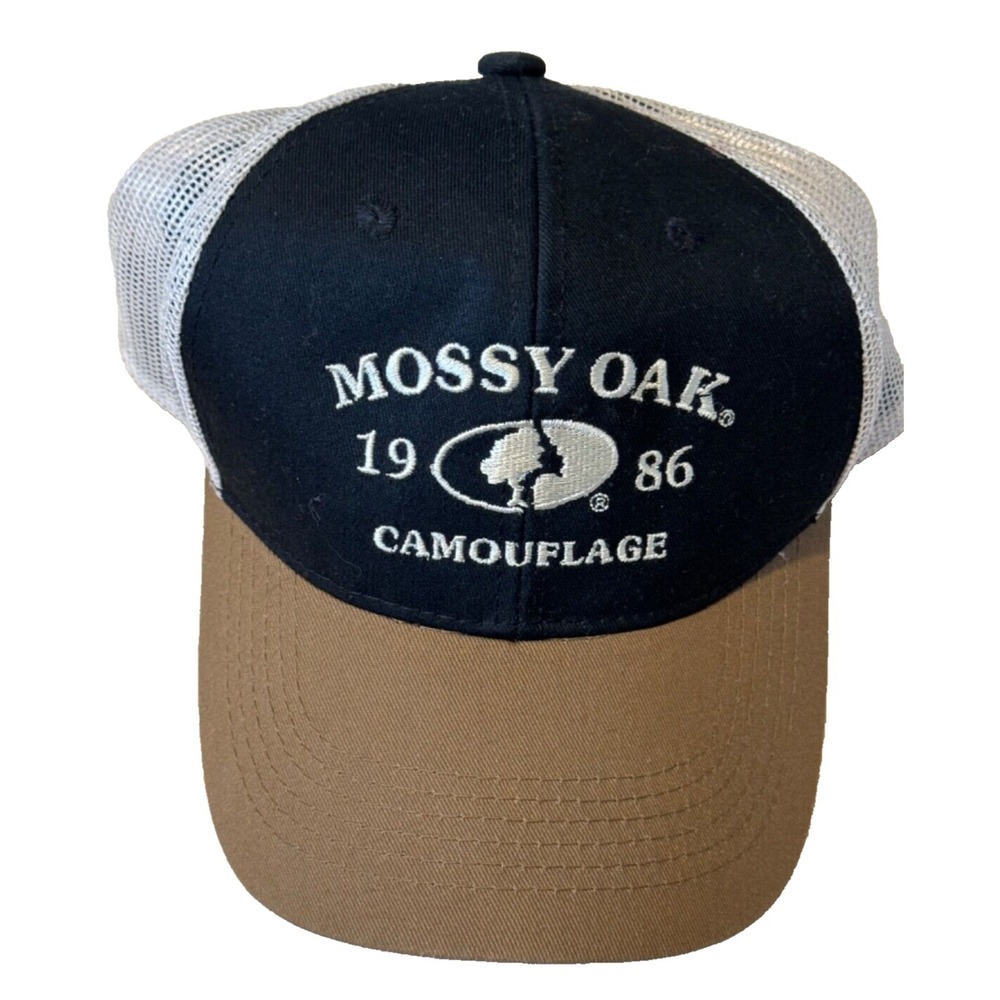 Mossy Oak Mens OSFM Mesh Back Snapback Outdoor Cap